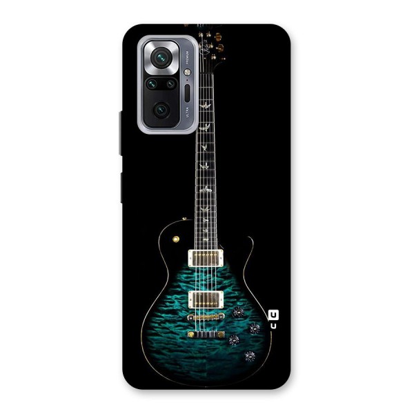 Royal Green Guitar Back Case for Redmi Note 10 Pro