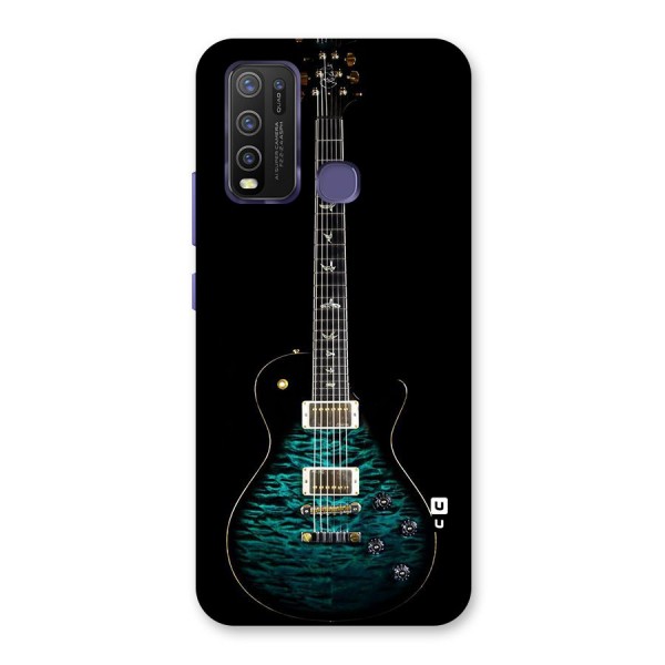 Royal Green Guitar Back Case for Vivo Y30