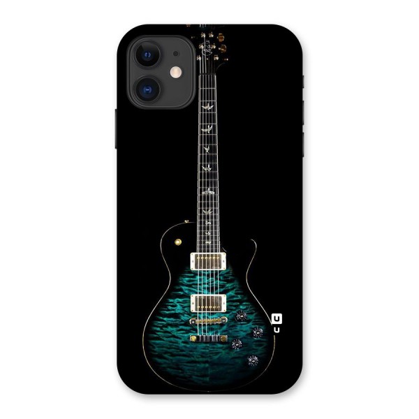 Royal Green Guitar Back Case for iPhone 11