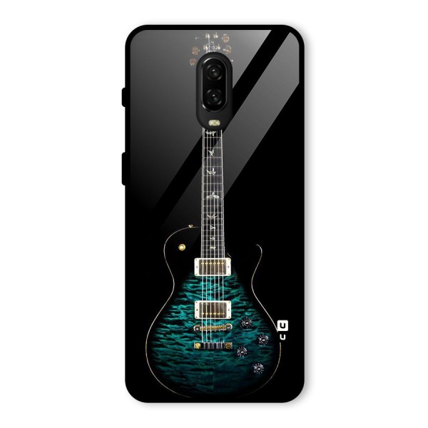 Royal Green Guitar Glass Back Case for OnePlus 6T