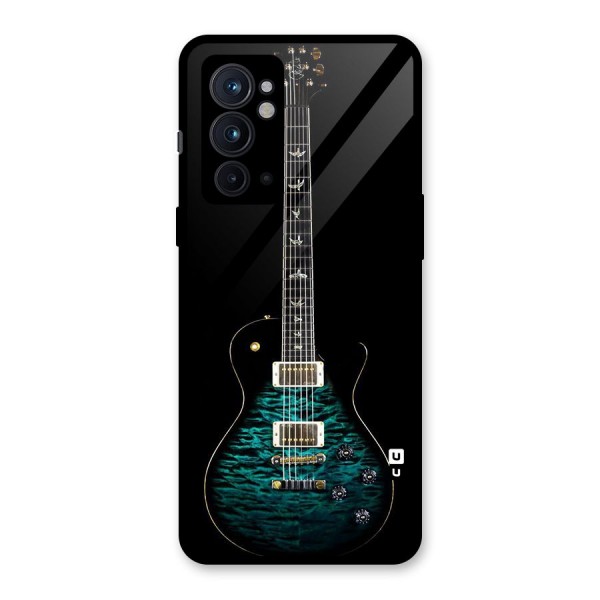 Royal Green Guitar Glass Back Case for OnePlus 9RT 5G