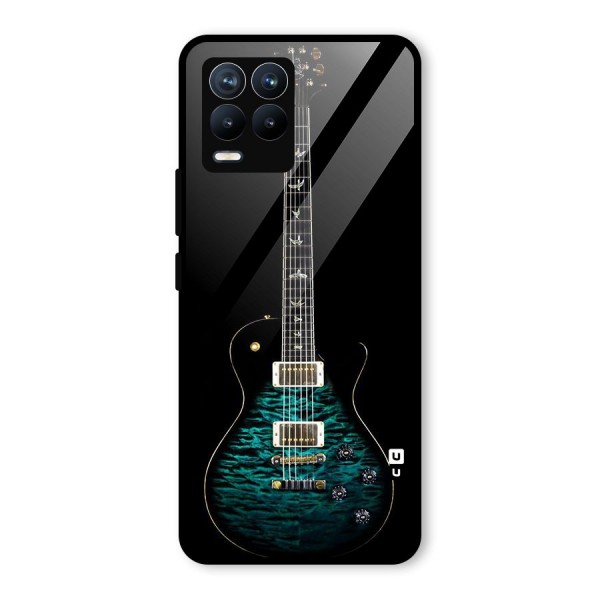 Royal Green Guitar Glass Back Case for Realme 8