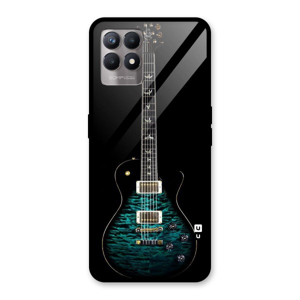 Royal Green Guitar Glass Back Case for Realme 8i