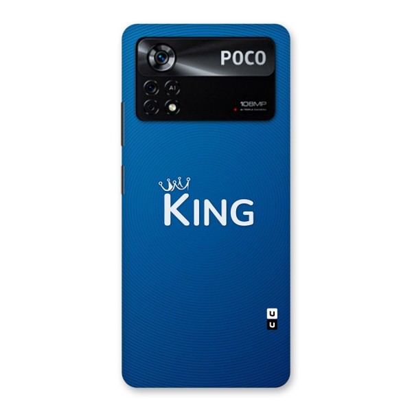 Royal King Back Case for Poco X4 Pro 5G