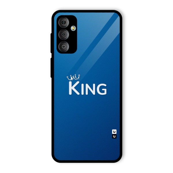 Royal King Glass Back Case for Galaxy F23