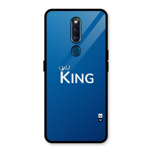 Royal King Glass Back Case for Oppo F11 Pro