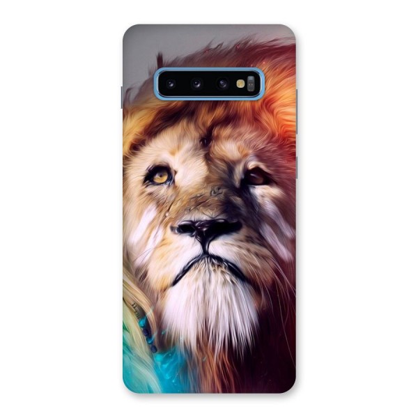 Royal Lion Back Case for Galaxy S10 Plus