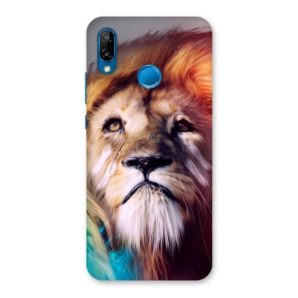 Royal Lion Back Case for Huawei P20 Lite