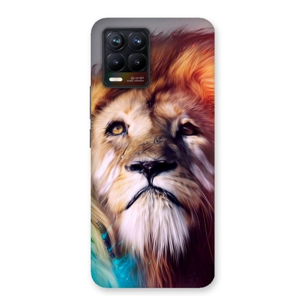 Royal Lion Back Case for Realme 8