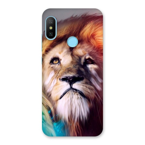 Royal Lion Back Case for Redmi 6 Pro