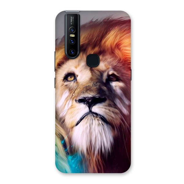 Royal Lion Back Case for Vivo V15