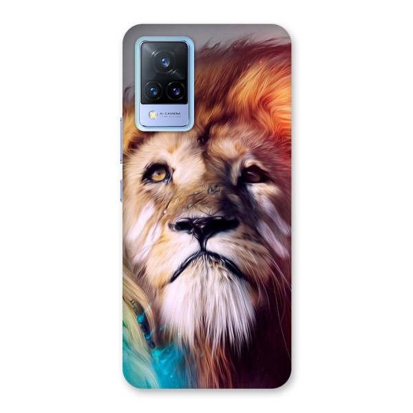 Royal Lion Back Case for Vivo V21 5G