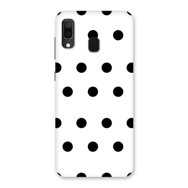 Royal Polka Dots Back Case for Galaxy A20