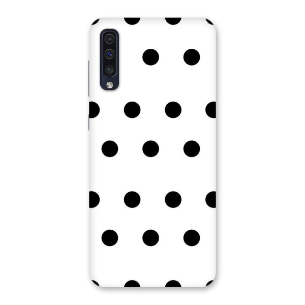 Royal Polka Dots Back Case for Galaxy A50