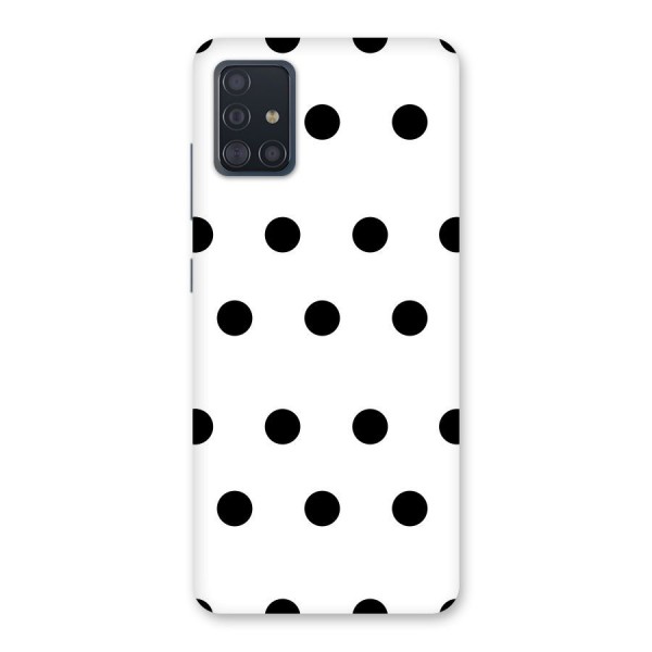 Royal Polka Dots Back Case for Galaxy A51