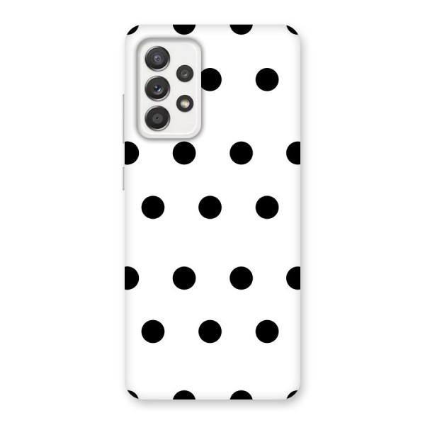 Royal Polka Dots Back Case for Galaxy A52