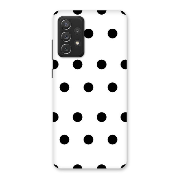 Royal Polka Dots Back Case for Galaxy A72