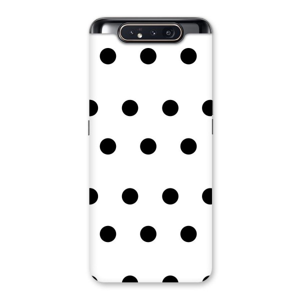 Royal Polka Dots Back Case for Galaxy A80