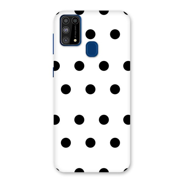 Royal Polka Dots Back Case for Galaxy F41