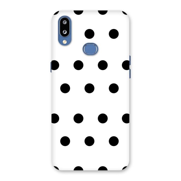 Royal Polka Dots Back Case for Galaxy M01s