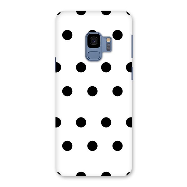 Royal Polka Dots Back Case for Galaxy S9