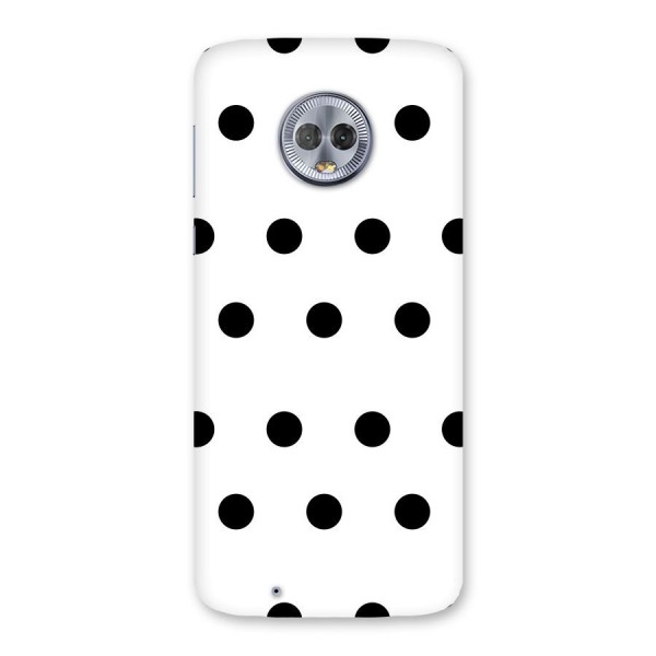 Royal Polka Dots Back Case for Moto G6