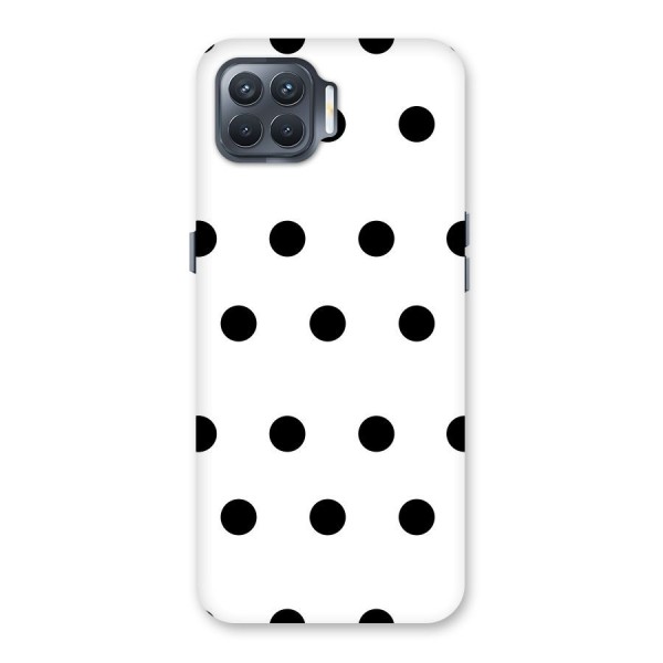 Royal Polka Dots Back Case for Oppo F17 Pro