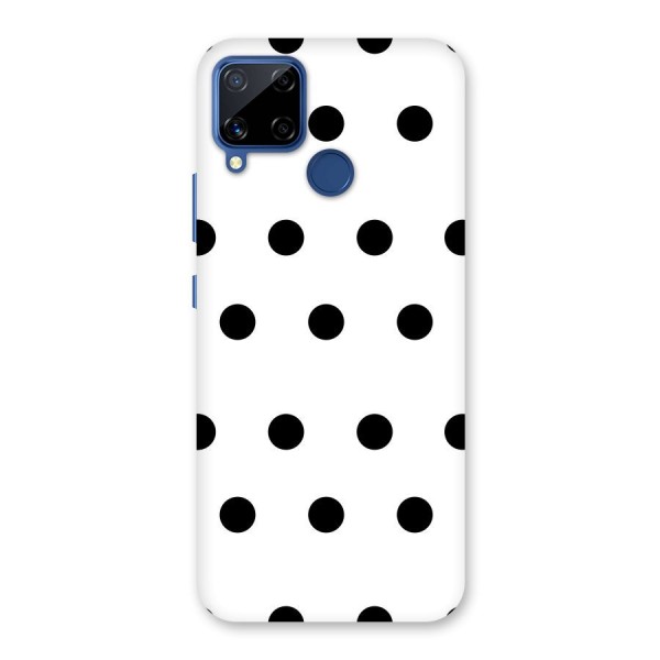 Royal Polka Dots Back Case for Realme C12