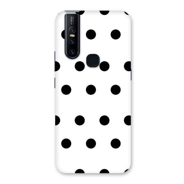 Royal Polka Dots Back Case for Vivo V15