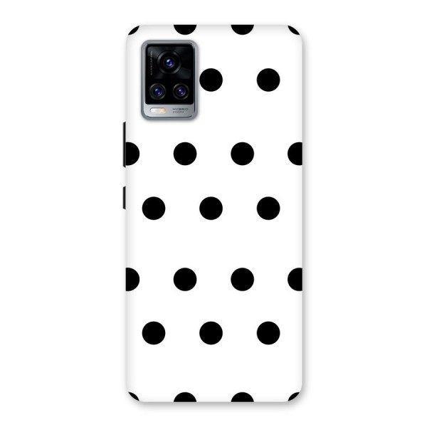 Royal Polka Dots Back Case for Vivo V20 Pro