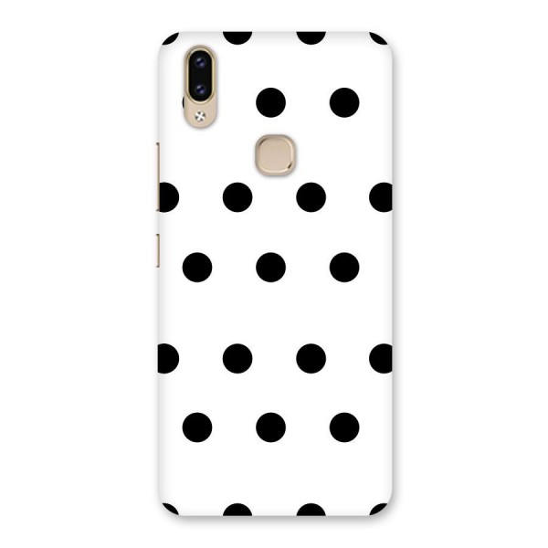 Royal Polka Dots Back Case for Vivo V9