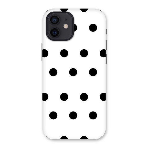 Royal Polka Dots Back Case for iPhone 12