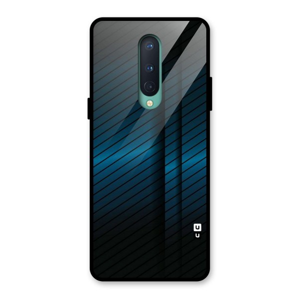 Royal Shade Blue Glass Back Case for OnePlus 8