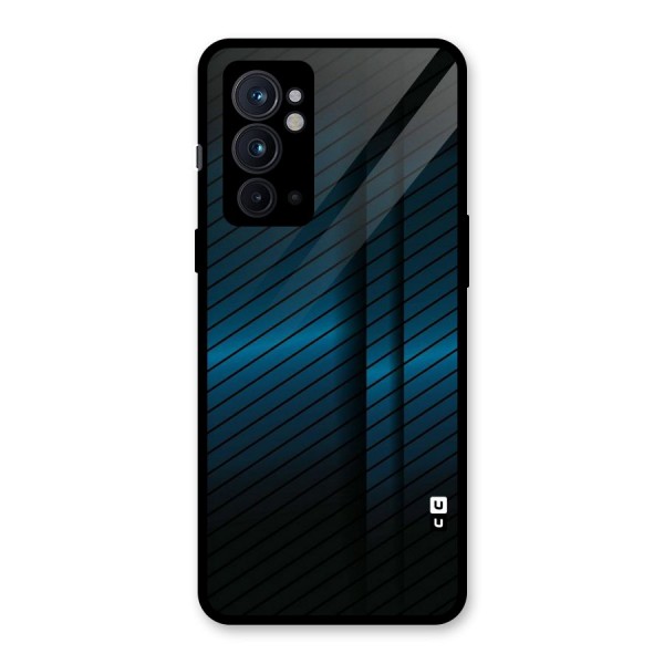 Royal Shade Blue Glass Back Case for OnePlus 9RT 5G