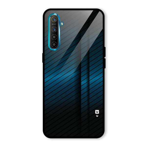 Royal Shade Blue Glass Back Case for Realme XT