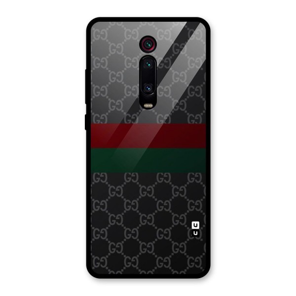 Royal Stripes Design Glass Back Case for Redmi K20