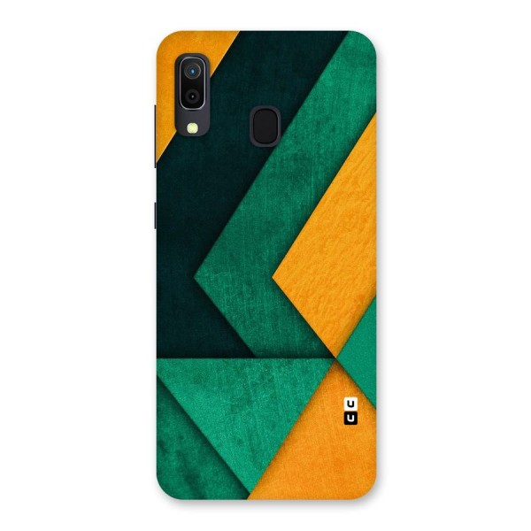 Rugged Abstract Stripes Back Case for Galaxy A20