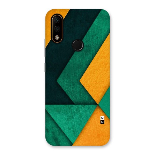 Rugged Abstract Stripes Back Case for Lenovo A6 Note