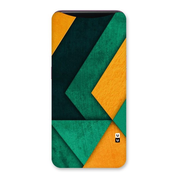 Rugged Abstract Stripes Back Case for Oppo Find X