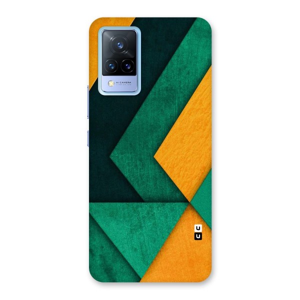 Rugged Abstract Stripes Back Case for Vivo V21 5G