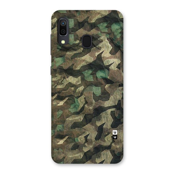 Rugged Army Back Case for Galaxy A20