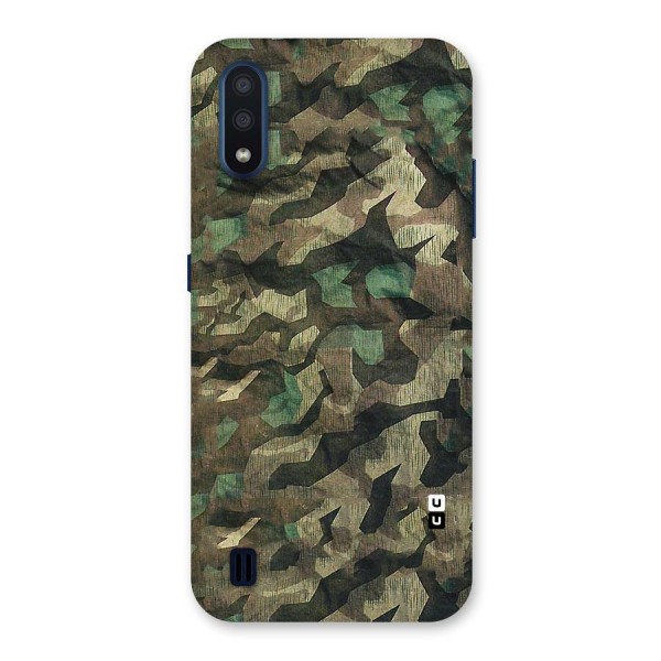 Rugged Army Back Case for Galaxy M01