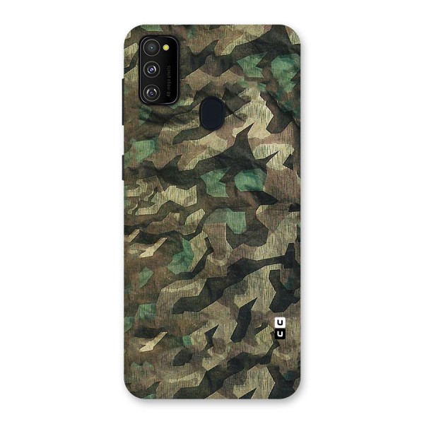 Rugged Army Back Case for Galaxy M21