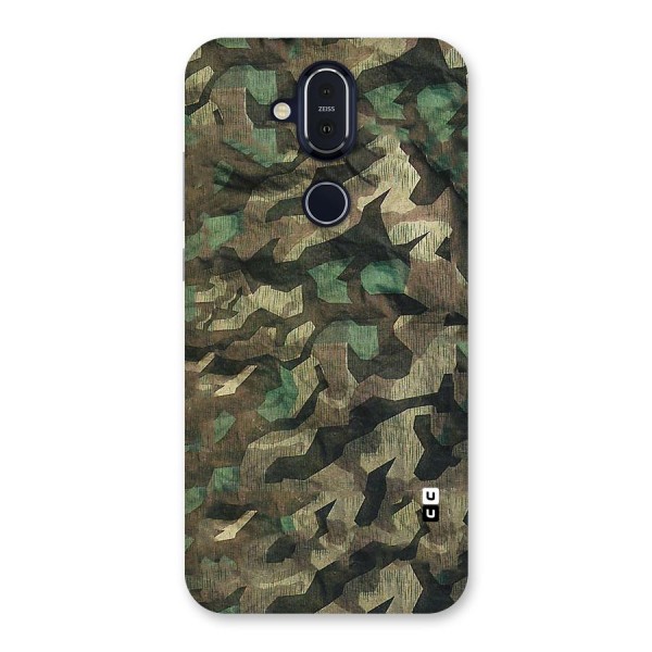 Rugged Army Back Case for Nokia 8.1