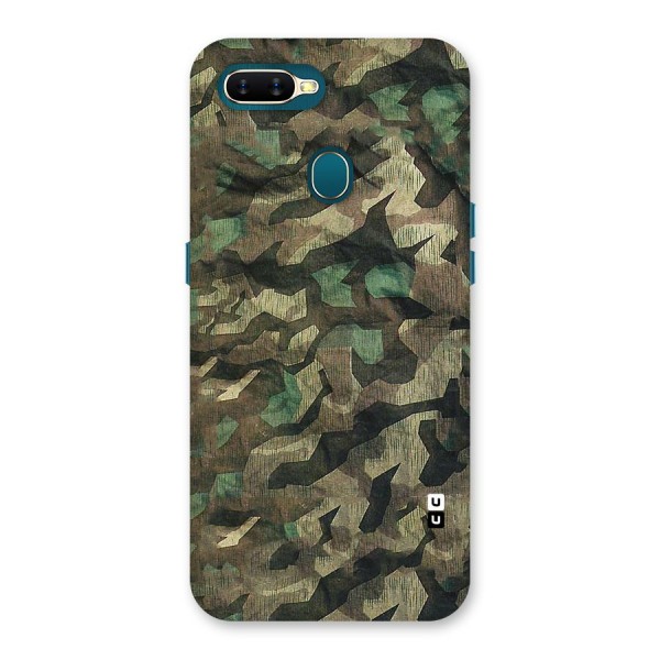 Rugged Army Back Case for Oppo A12