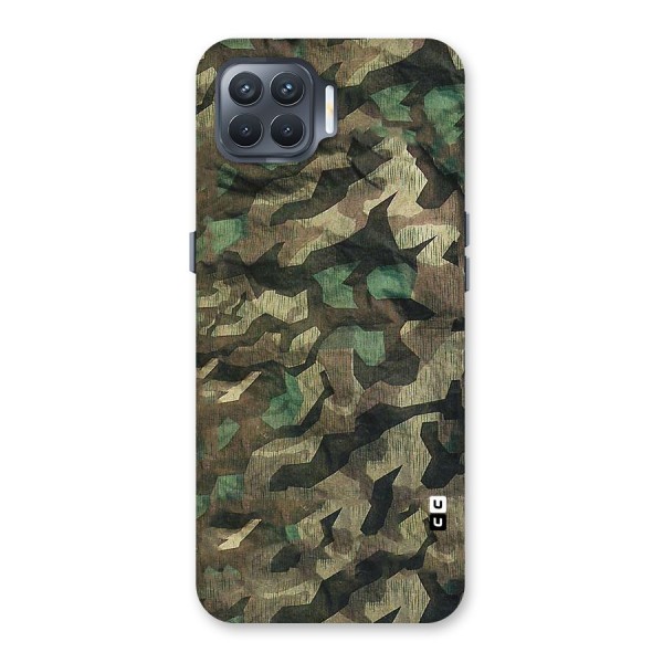 Rugged Army Back Case for Oppo F17 Pro