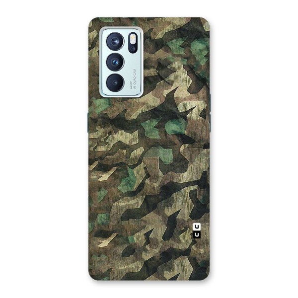 Rugged Army Back Case for Oppo Reno6 Pro 5G