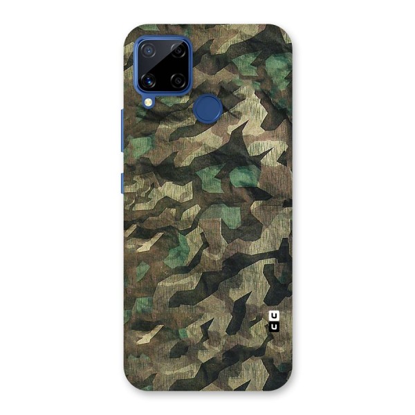 Rugged Army Back Case for Realme Narzo 30A