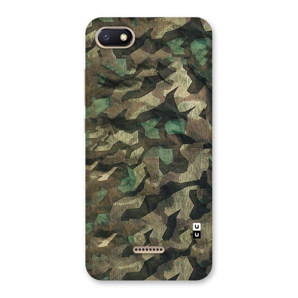 Rugged Army Back Case for Redmi 6A