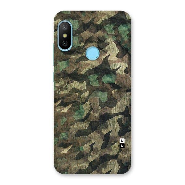 Rugged Army Back Case for Redmi 6 Pro